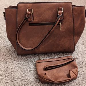 Brown Purse Set